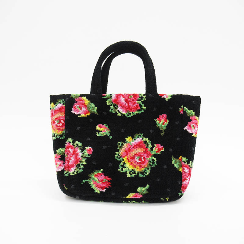 FEILER  LACY ROSE DOT バッグ イン バッグ /ブラック